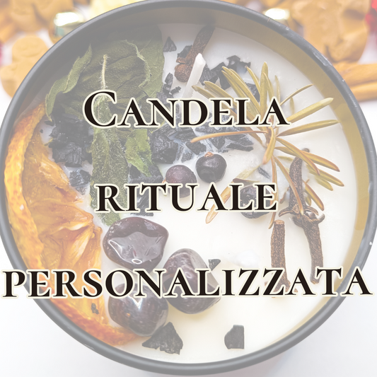 SPELL CANDLE PERSONALIZZATA