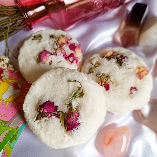 BATH BOMB - ROSA E MANDORLA DOLCE