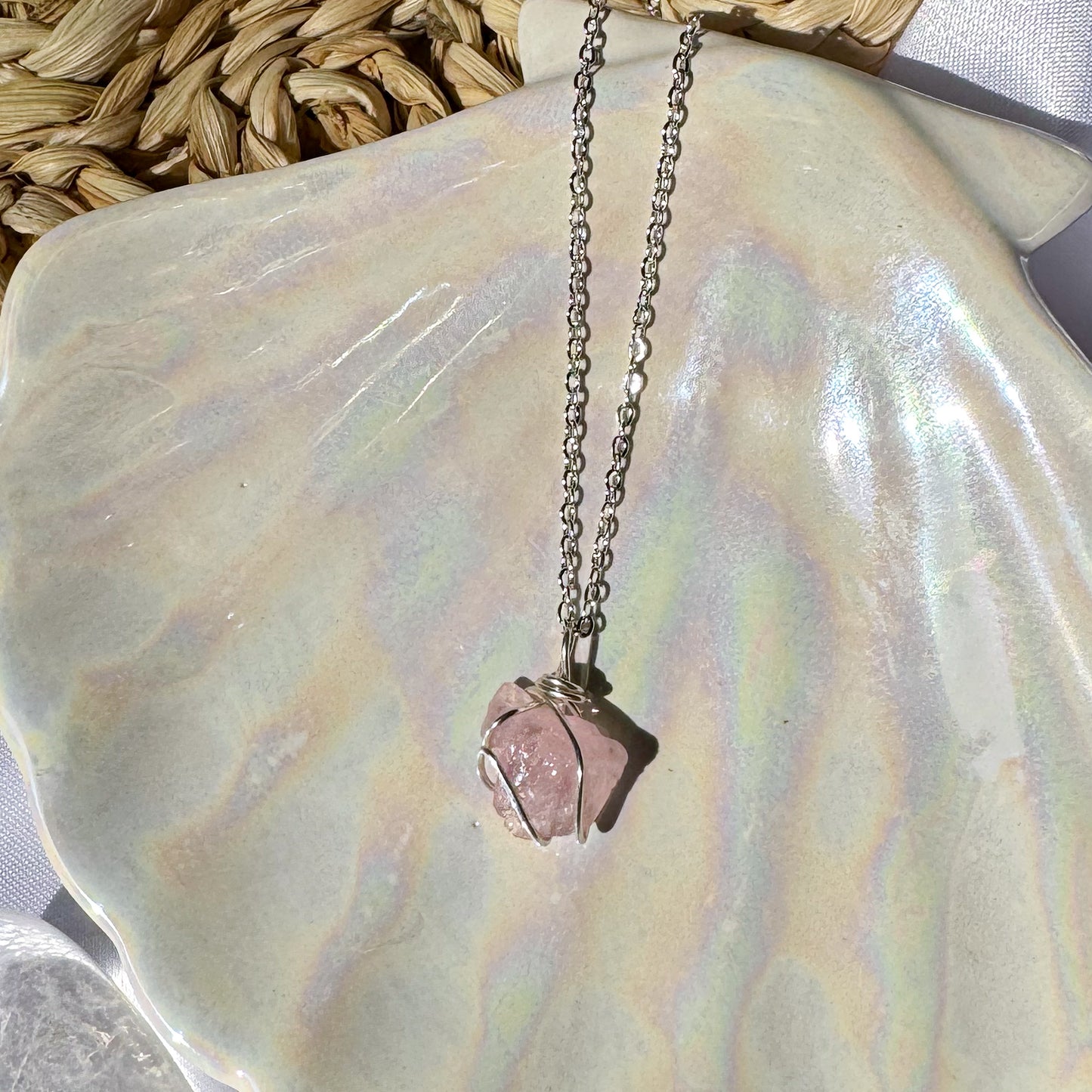 CIONDOLO IN MORGANITE